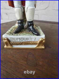 German scheibe alsbach marked porcelain napoleon general Dumouriez