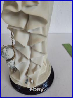 Giuseppe Armani Christine & Dog Figurine (0348F), Orig Box, Beautiful, signed
