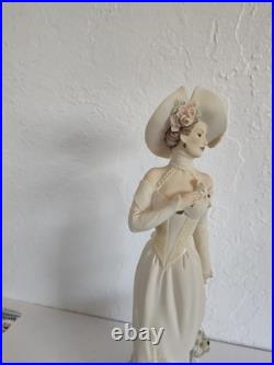 Giuseppe Armani Christine & Dog Figurine (0348F), Orig Box, Beautiful, signed