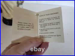 Giuseppe Armani Christine & Dog Figurine (0348F), Orig Box, Beautiful, signed