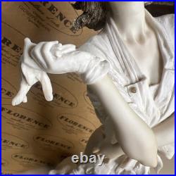 Giuseppe Armani Italy 18-3/4 Tall Figurine MARINA LADY WOMAN WITH DOG #649F be0