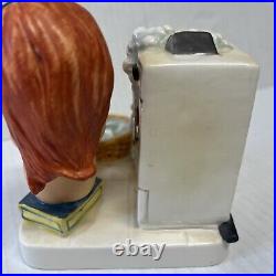 Goebel Charlot Byj 74 Redhead At Work Wash Day Figurine 1975