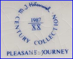 Goebel Hummel # 406 Pleasant Journey 1987 withBox 6.5 Century Collection TMK-6
