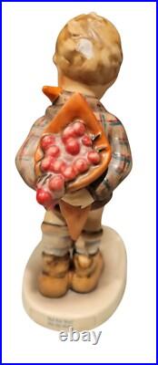 Goebel Hummel Not For You Figurine #317 TMK6 1988 Vintage Boy withFlowers Dog 5.5