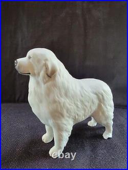 Great Pyrenees Orginal Creation By Respected Breeder Hand Painted Figurine