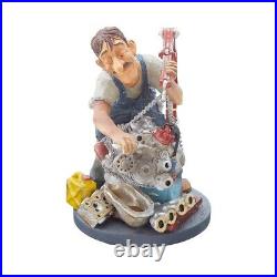 Guillermo Forchino Car Mechanic Figurine H7.9 Comic Art New