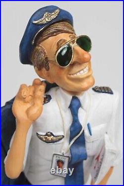 Guillermo Forchino The Pilot Figure 16.14 Inches, Original and Certified