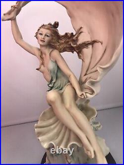 Guiseppe Armani Sculpture 0904c WINDSONG Girl With Scarf Signed 2936/5000