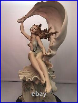 Guiseppe Armani Sculpture 0904c WINDSONG Girl With Scarf Signed 2936/5000