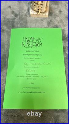 HARMONY KINGDOM Box Figurine TOP CAT 2019 Collector Club Exclusive SIGNED HARMONY KINGDOM Box Figurine TOP CAT 2019 Collector Club Exclusive SIGNED