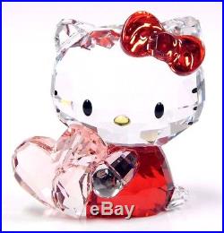 Hello Kitty Pink Heart Sanrio Crystal 2016 Swarovski #5135886