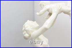 HUTSCHENREUTHER Figurine MOTHER'S DARLING Baby Blanc De Chine Sculpture