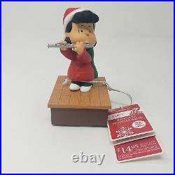 Hallmark Peanuts Lucy On Flute Wireless Music And Motion Nwt Read