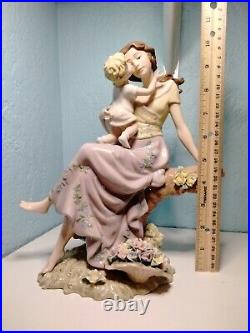 Hand Painted Figurines Original Porcelain In Spain Gift Mother's Day