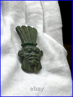 Handmade Small Egyptian God Bes God of Joy Made in Egypt