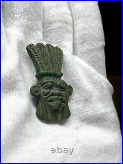 Handmade Small Egyptian God Bes God of Joy Made in Egypt