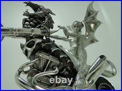 Harley Davidson Motorcycle Sculpture