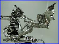 Harley Davidson Motorcycle Sculpture