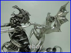 Harley Davidson Motorcycle Sculpture