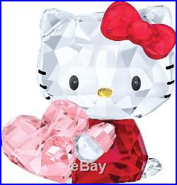 Hello Kitty Pink Heart Sanrio Crystal 2016 Swarovski #5135886