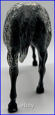 Horse Sculpture Figure Appaloosa Two Butts Rear Ends Signed MST 1994 38