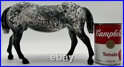 Horse Sculpture Figure Appaloosa Two Butts Rear Ends Signed MST 1994 38