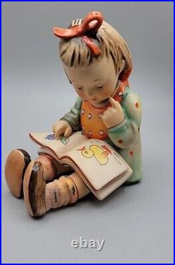 Hummel Bookworm Figurine #8 Early Rare Western Germany 1960s 4 Stylized Small