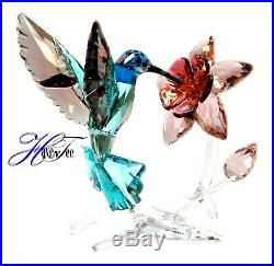 Hummingbird Nature Inspired Paradise Bird Flower 2019 Swarovski Crystal 5461872