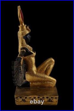 ISIS STATUE EGYPTIAN GODDESS Isis Spreading Her Wings of Protect Made in Egypt