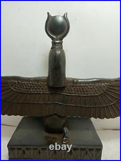 ISIS WINGS EGYPTIAN ANCIENT Goddess Winged Motherhood Egypt Statue Antique Stone