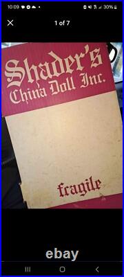 In-Box 1984 Shader China Doll Janey with original receipt