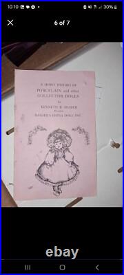 In-Box 1984 Shader China Doll Janey with original receipt