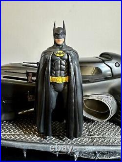 Iron Studios Batman (1989) Batmobile Deluxe Edition 1/10 Statue SOLD OUT USA