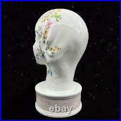 Italian Lady Head Sculpture Hand Painted Bust Figurine WS2 Coop 14T 7W Vintage