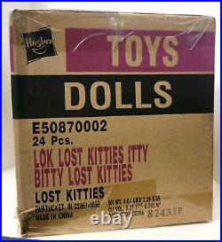 Itty Bitty Lost Kitties Blind Mystery Toy Hasbro 2018, Ages 5 + (1 case of 24) Itty Bitty Lost Kitties Blind Mystery Toy Hasbro 2018, Ages 5 + (1 case of 24)