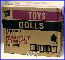 Itty Bitty Lost Kitties Blind Mystery Toy Hasbro 2018, Ages 5 + (1 case of 24) Itty Bitty Lost Kitties Blind Mystery Toy Hasbro 2018, Ages 5 + (1 case of 24)