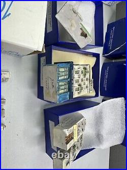J Carlton Dominique Gault Miniature Paris Buildings Lot of 9 (2 Have Crack)