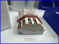 J Carlton Dominique Gault Miniature Paris Buildings Lot of 9 (2 Have Crack)