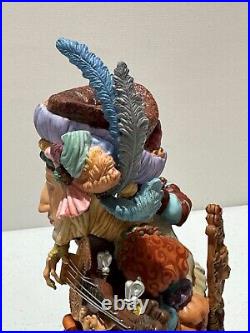 James Christensen Lute Player Porcelain Sculpture 158/1500 Box COA Greenwich