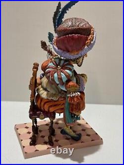 James Christensen Lute Player Porcelain Sculpture 158/1500 Box COA Greenwich