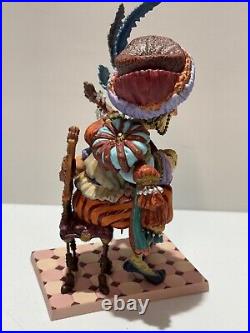 James Christensen Lute Player Porcelain Sculpture 158/1500 Box COA Greenwich