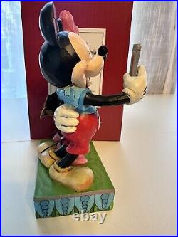 Jim Shore Disney Capture the Moment 4051048 Minnie & Mickey Mouse Selfie RARE O