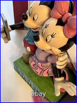 Jim Shore Disney Capture the Moment 4051048 Minnie & Mickey Mouse Selfie RARE O