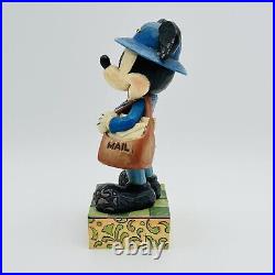 Jim Shore Disney Mickey Mouse Special Delivery Figurine Mailman #4009263