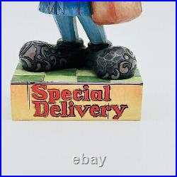 Jim Shore Disney Mickey Mouse Special Delivery Figurine Mailman #4009263