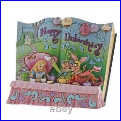 Jim Shore Disney Traditions Alice In Wonderland Storybook Figurine 4062257
