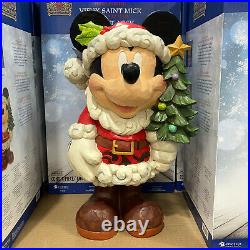 Jim Shore Disney Traditions Christmas Decor Mickey Mouse Old St MICK 17 NEW