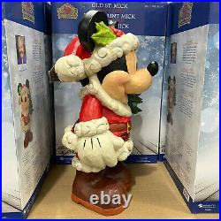Jim Shore Disney Traditions Christmas Decor Mickey Mouse Old St MICK 17 NEW
