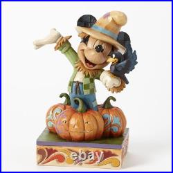 Jim Shore Disney Traditions by Harvest Mickey Figurine, 6.5-Inch