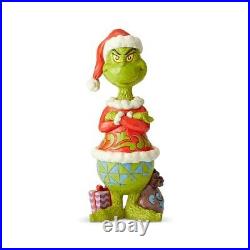 Jim Shore GRINCH WITH ARMS FOLDED STATUE Large Grinch Figurine 6004061 BRAND NEW